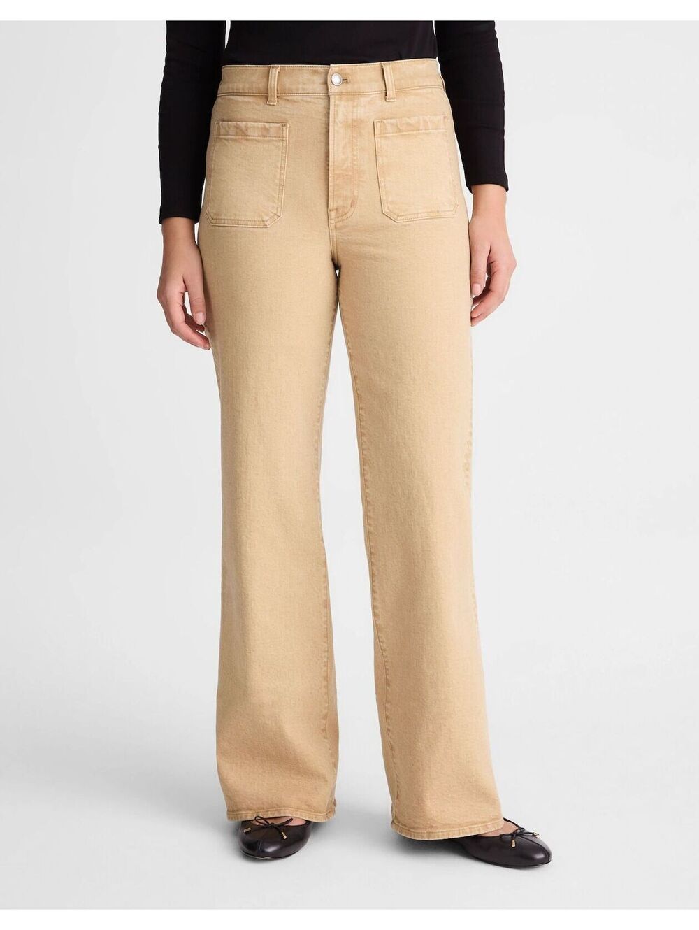 NWT Madewell The Emmy Wide-Leg Pant - Size 27 - MSRP $128